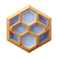 whimsical captivating Hexagonal grid, symmetrical pattern, minimal design, single-weight stroke with Scalable Design. ultra HD png