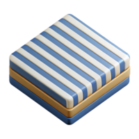 exquisite futuristic Square wave pattern, symmetrical, flat color, clean lines with Scalable Design. premium png