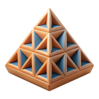 passionate dazzling Tessellated triangles, geometric, single-weight stroke, minimal with Scalable Design. professional png