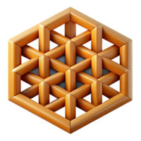 calm enchanting Op art pattern, geometric illusion, crisp edges with Scalable Design. fine detail png