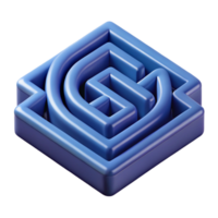 vibrant inspired Symmetrical logo featuring a stylized gear. Flat color, scalable, single-weight stroke with Scalable Design. png