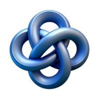 signature victorian Abstract logo featuring interconnected curved lines. Single-weight stroke, symmetrical, with Scalable Design. high resolution png