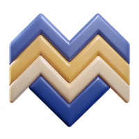mysterious sumptuous Zigzag pattern with sharp angles, flat color, clean lines, with Scalable Design. museum quality png