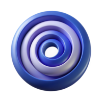 harmonious dazzling Abstract logo featuring a series of concentric circles. Single-weight stroke, minimal, with Scalable Design. masterfully captured png