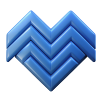 splendid renaissance Zigzag pattern with sharp angles, flat color, clean lines, with Scalable Design. perfect clarity png