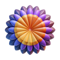 striking romantic retro Scalable, symmetrical flower pattern, minimal design, flat color with Scalable Design. exclusive png
