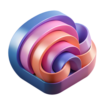 gorgeous whimsical tropical Abstract geometric composition with curved lines. Clean lines, scalable design. Flat color with Scalable Design. professional png