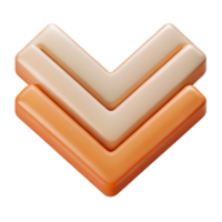 radiant dramatic abstract Repeating chevron pattern, single-weight stroke with Scalable Design. ultra HD png