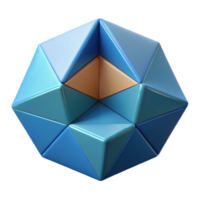 remarkable geometric Overlapping polygon shapes, flat color, crisp edges, with Scalable Design. detailed png