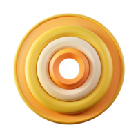serene inspired Concentric circles. Minimal, clean lines, flat color with Scalable Design. png