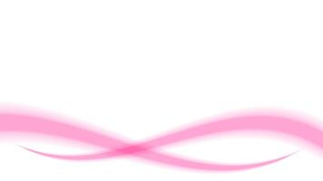pink soft wave shape graphic on white background, abstract pink graphic smooth shape for banner copy space, blurred gradient pink wavy swirl soft effect, beautiful pink white wave curve for backdrops vector