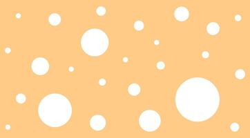 abstract white polka dot on orange pastel soft for background, polka dot white pattern cute, random scattered dots, yellow brown soft and white polka dot pattern for confetti wallpaper vector