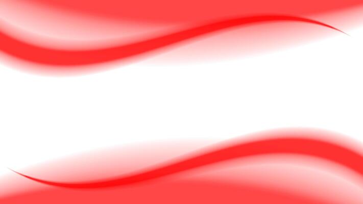 red soft wave shape graphic on white background, abstract red graphic smooth shape for banner copy space, blurred gradient red wavy swirl soft effect, beautiful red white wave curve for backdrop