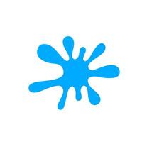 water drop splash, splash of water for element logo and icon, water drop splatter simple for banner songkran festival, splash water drop symbol vector