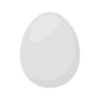 duck egg isolated on white, clip art duck eggs white grey color, illustrations of duck egg simple, duck eggs drawing flat style for infographics icon cartoons vector