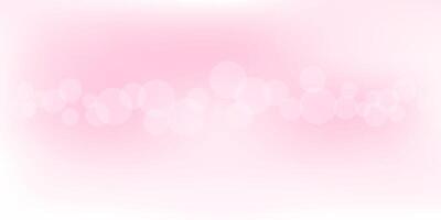 abstract soft pink bokeh for background, pastel pink with bokeh backgrounds banner ad, abstract glowing pink bright shine blurred, defocused bokeh glitter on pink soft for backdrop and wallpaper vector