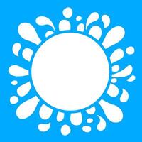 milk drop splash blob and circle space for banner, splash of white milk of element banner, milk water drop splatter simple for for banner copy space, splash milk drop symbol for element graphic vector