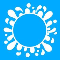 milk drop splash blob and circle space for banner, splash of white milk of element banner, milk water drop splatter simple for for banner copy space, splash milk drop symbol for element graphic design vector