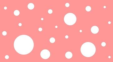 abstract white polka dot on red pastel soft for background, polka dot white pattern cute, random scattered dots, red pink soft and white polka dot pattern for confetti wallpaper vector
