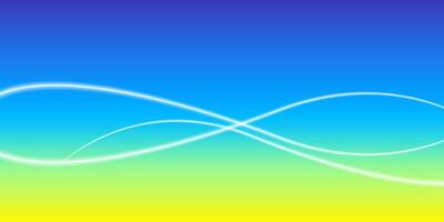 background graphic blue with blurred line motion wave, modern graphic light curve in digital and creative concept, line wave and blue yellow gradient color for wallpaper backdrop vector