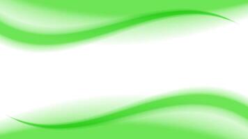 green soft wave shape graphics on white background, abstract green graphic smooth shape for banner copy space, blurred gradient green wavy swirl soft effect, beautiful green white wave curve vector