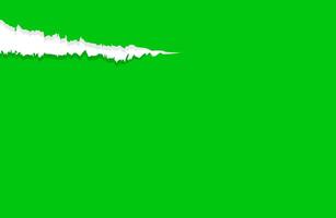 paper green with tear marks for banner copy space, paper rip torn green square background, paper with edge tear, sheet paper card rip for advertising message text, green notepaper memo torn vector
