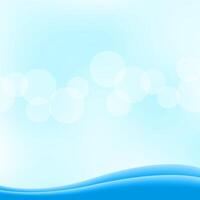 bokeh soft blue for background banner, bokeh bright blue with graphic blue curve wave for banner, smooth and soft white blue modern for wallpaper vector