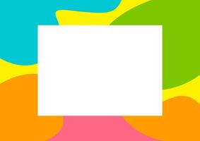 white on pastel multicolour for banner background, blob free shape multicolored for brochure, colorful blob shape for banner, multicolored blob shape for poster, blob free shape colorful vector