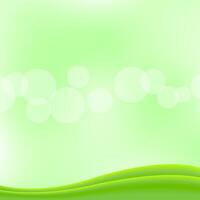 bokeh soft green for background banner, bokeh bright green with graphic green curve wave for banner, smooth and soft white for wallpaper vector
