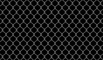 wire mesh for background, barrier net on dark, wire net metal wall, barbed wire fence, metal grid wire for backdrop, fence barb isolated on black background, grid fence for wallpaper vector