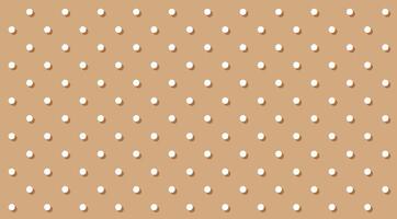 polka dot white on brown pastel background, brown pastel simple with polka dot white small pattern, cute polka dots for decoration backgrounds, soft simple for dots pattern fabric and textile vector