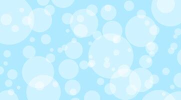 abstract blue bokeh, pastel soft for background defocused, bubble bokeh glowing circle soft for wallpaper, illustration bokeh bubbles blue pastel, blurred and smooth for light blue backdrop vector