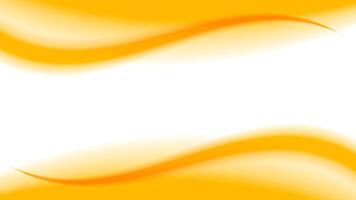orange soft color wave shape for banner background, abstract graphic smooth for banner copy space, blurred gradient yellow orange wavy swirl soft, orange white with wave curve for backdrops vector