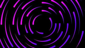 circle line purple colorful, modern background, light neon effect motion with line mixed color, glowing light circle graphic for wallpaper, art line swirl shine color for technology digital concept vector