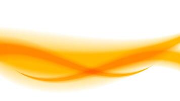 orange soft color wave shape for banner background, abstract graphic smooth for banner copy space, blurred gradient yellow orange wavy swirl soft, orange white with wave curve for backdrop vector