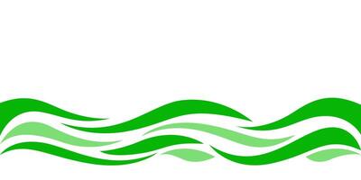 wave form graphic green color, water waves green for background, water ripples green, modern leaf shape or leaves pattern for banner background, copy space vector