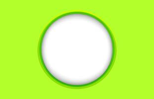 circle frame white on bright green for banner, banner frame ellipse shape for message, lemon green rectangle with circle frame for copy space text, oval modern green frame for background vector