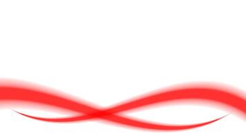 red soft wave shape graphic on a white background, abstract red graphic smooth shape for banner copy space, blurred gradient red wavy swirl soft effect, beautiful red white wave curve for backdrop vector