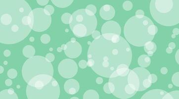 abstract green pastel soft bokeh for background, bubble bokeh glowing circle soft for wallpaper, illustration bokeh bubbles green vector