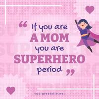 Quote Mother's Day Instagram Post template