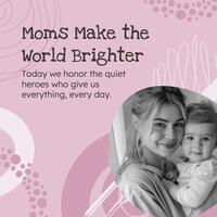 Mother's Day Instagram Post template