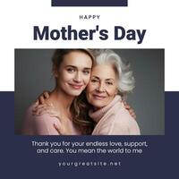 Mother Day Instagram Post template