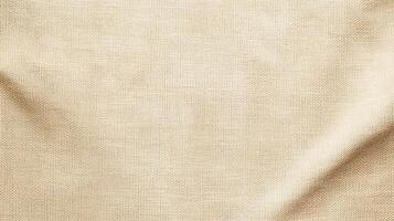 Rustic Burlap Fabric Texture Background for Design and Decoration photo