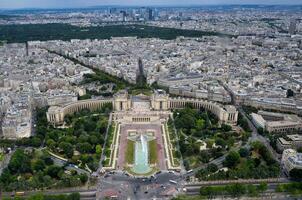 The Trocadero is a monumental area located on the right bank of the Seine, in the 16th arrondissement. It extends from the Palais de Chaillot photo