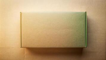 Minimalist canvas with a soft gradient background. photo