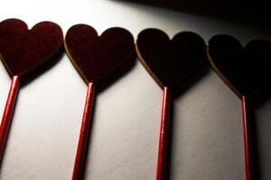 Heart-Shaped Candy Sticks for Romantic and Festive Themes photo
