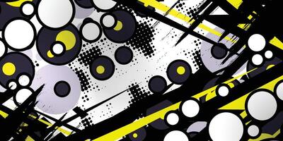 Abstract racing background with circle object vector