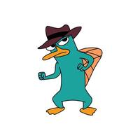 Perry the Platypus vector