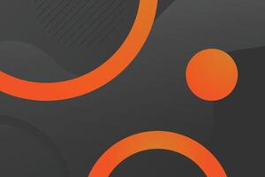 Abstract geometric shapes background. Minimal shapes composition. Modern and simple dark backdrop. vector
