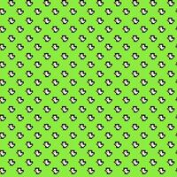 Seamless pattern with small white ducklings on a bright green background vector